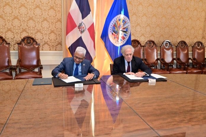 OEA firma acuerdo de colaboración con el Senado