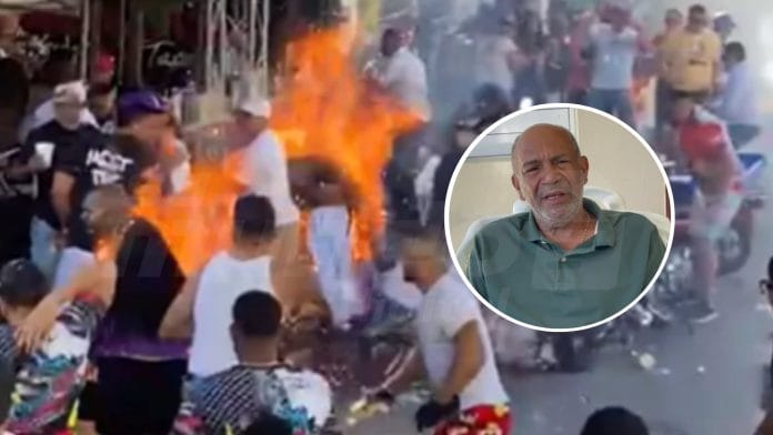 Arresto domiciliario a acusado de encender fuegos artificiales en carnaval de Salcedo