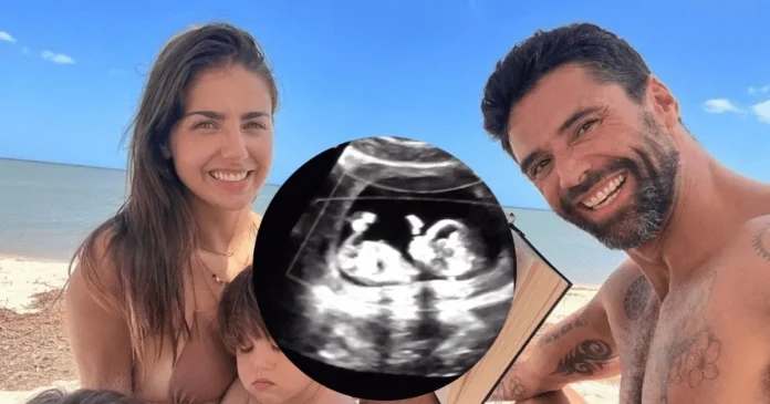 Michelle Renaud comparte la primera foto de su bebé Milo, aún en su vientre