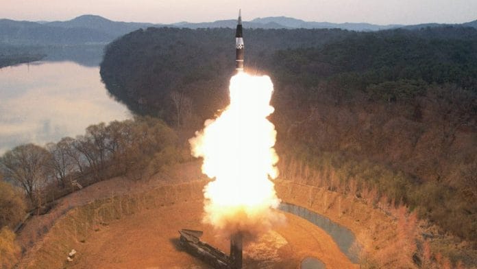 Lanzamiento del nuevo misil hipersónico de Corea del Norte