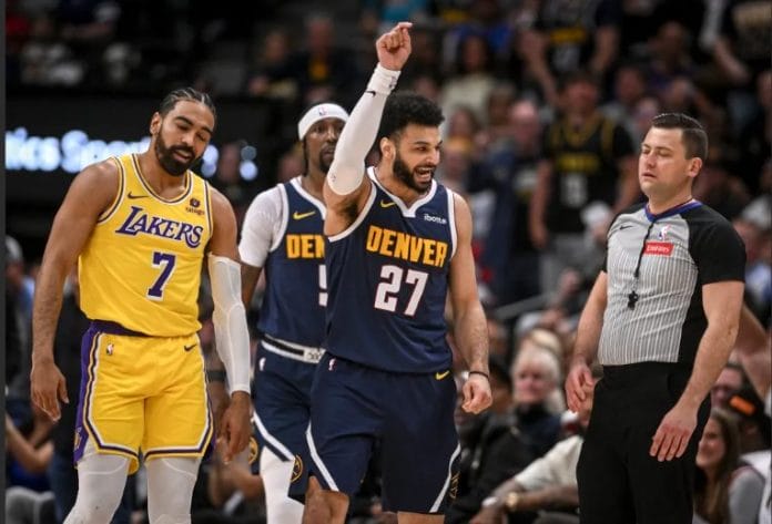 Lakers son eliminados por Los Nuggets en primera ronda de Playoffs