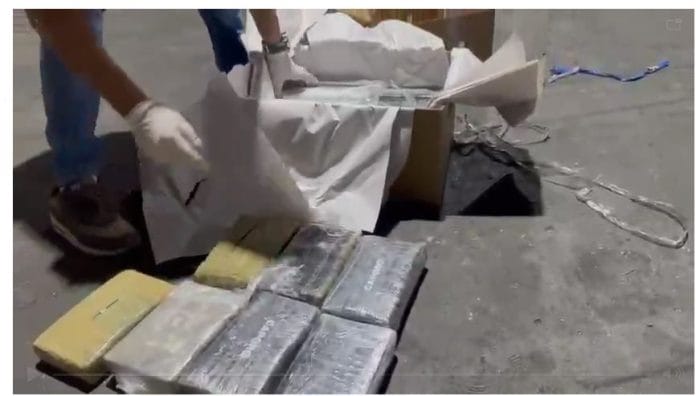 Frustran envío de 180 paquetes presumiblemente cocaína a España