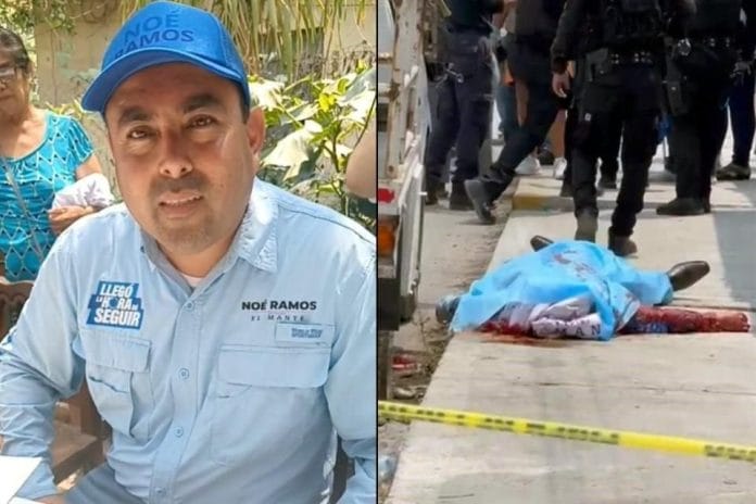 ¡Violencia en México! Asesinan candidato a alcalde durante evento de campaña