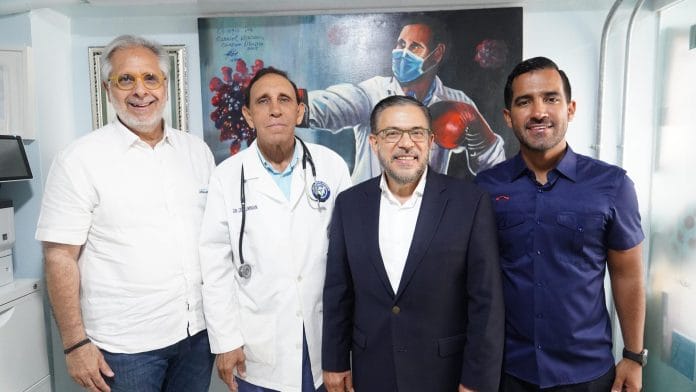 Dr. Cruz Jiminián apoya candidatura de Guillermo Moreno para senador del Distrito Nacional