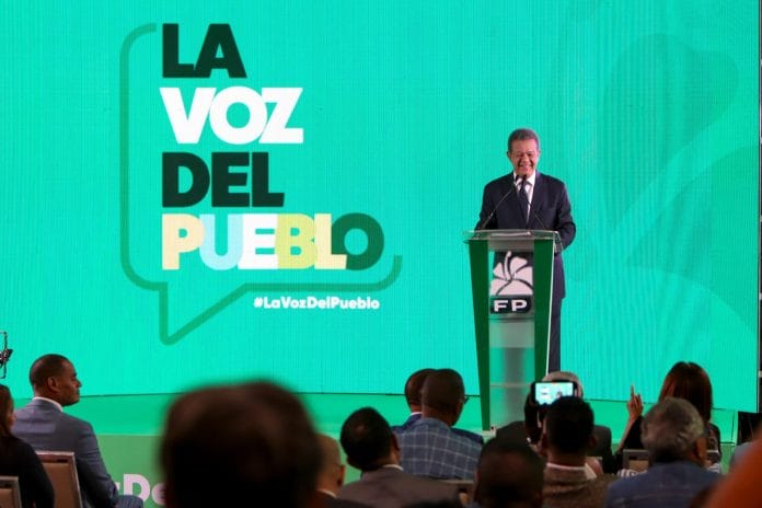 FP anuncia ''La Voz Del Pueblo'' de este lunes se celebrará en Santiago