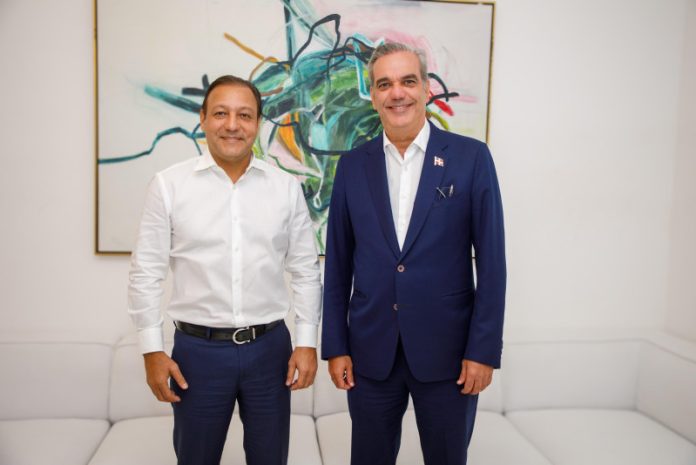 Abel se reúne con Abinader y asegura propiciará 