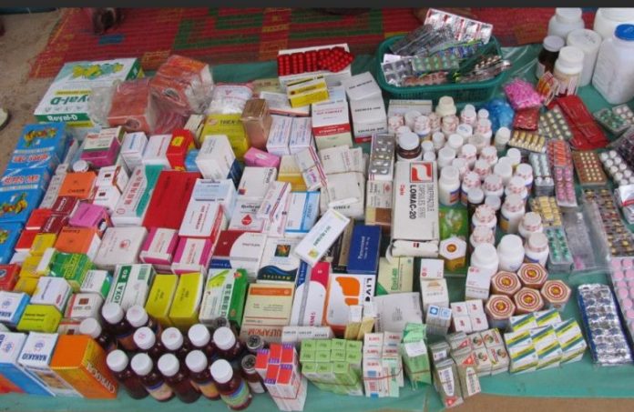 Decomisan más de 9.5 millones de unidades de medicamentos