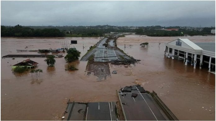 El número de muertos por mal tiempo en el sur de Brasil supera los 50