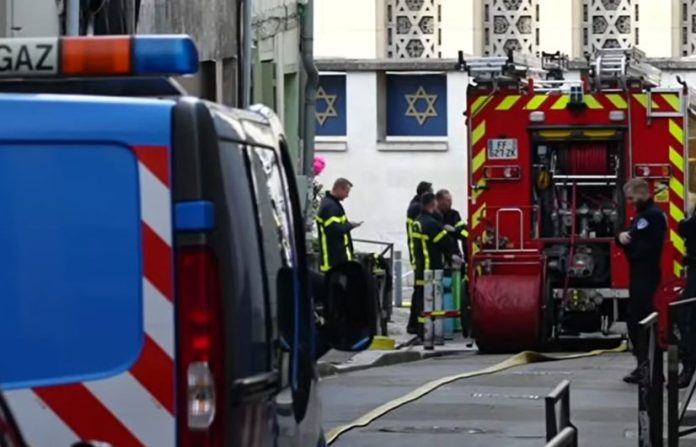 Policía francesa mató a un hombre armado que intentó incendiar una sinagoga