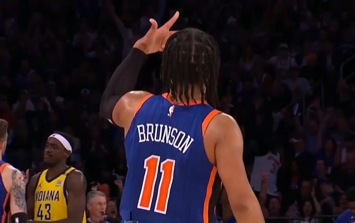 Jalen Brunson indetenible; Knicks arrollan a Indiana