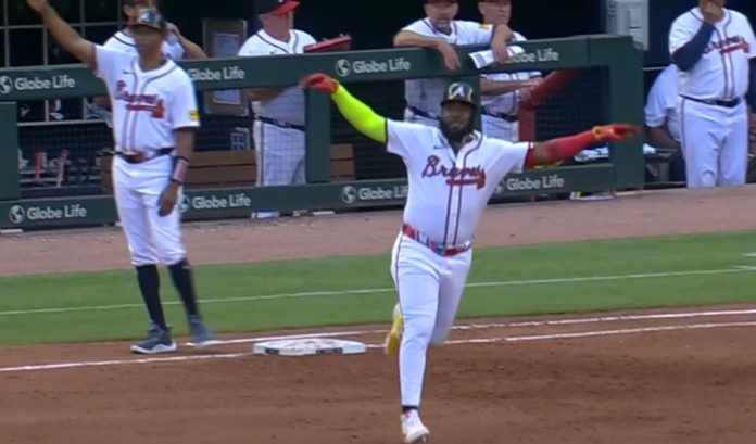 Ozuna batea dos jonrones en doble tanda; Atlanta divide con San Diego