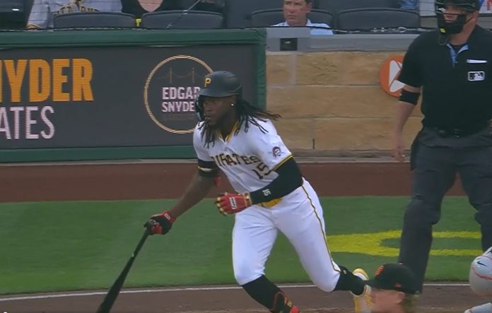 Oneil Cruz hace historia al disparar hits a más de 120 mph en un partido