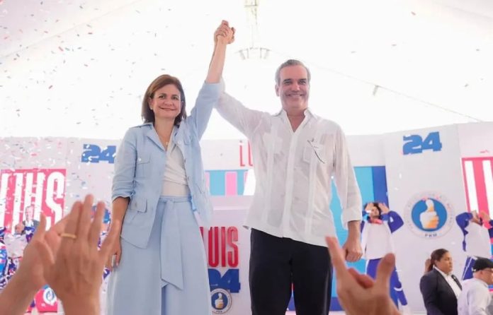 Abinader lidera las votaciones con 59.24%, Leonel 26.9% y Abel 10.63%