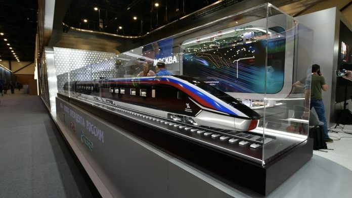 Rusia presenta un modelo de línea ferroviaria de alta velocidad