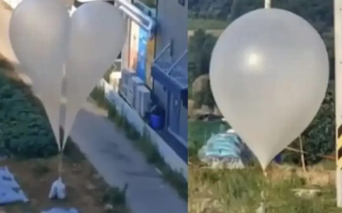 Corea del Norte explica envío de globos con 15 toneladas de basura al Sur