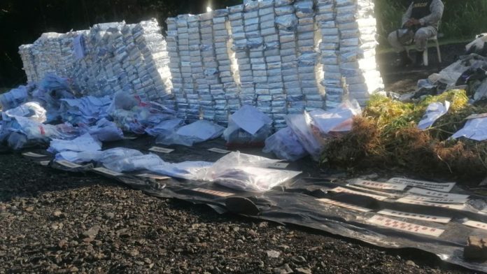 PGR incinera 491 kilogramos de diferentes drogas
