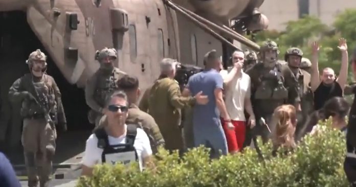 Ejército israelí rescata con vida a cuatro rehenes en la Franja de Gaza