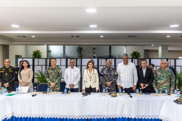 Raquel Peña encabeza reunión de seguimiento al Plan de Seguridad Ciudadana