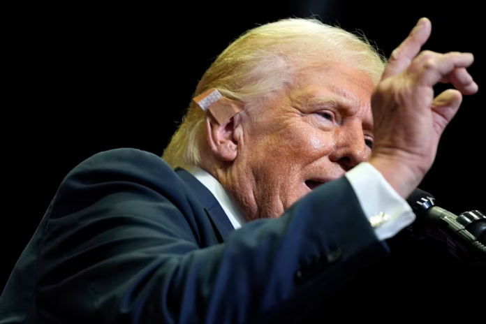 Trump reacciona a la decisión de Biden de bajar su candidatura: “El corrupto no era apto para postularse”