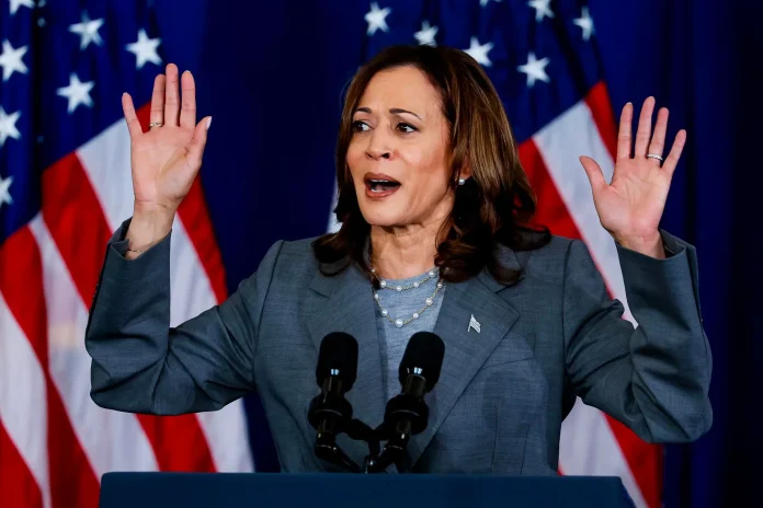 Funcionarios y donantes demócratas respaldan a Harris después del retiro de Biden