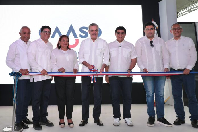 Presidente Abinader remozo planta de tratamiento de Hainamosa