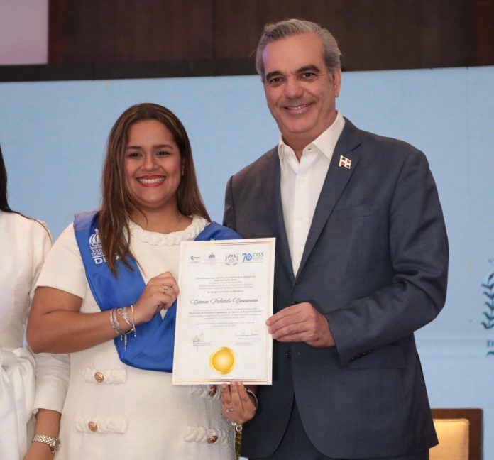 Organización Iberoamericana de Seguridad Social reconoce al presidente Abinader