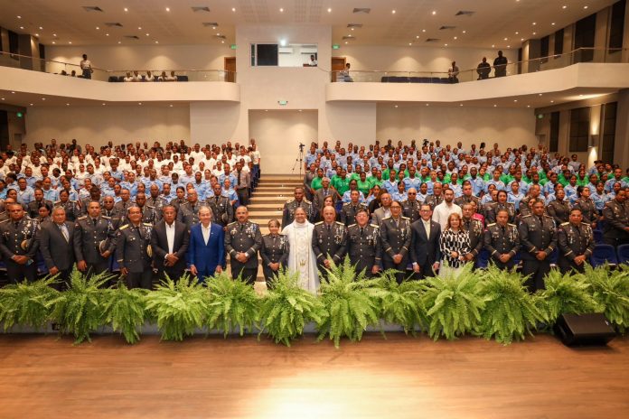 Policía Auxiliar celebra su XVIII aniversario con una eucaristía de acción de gracias