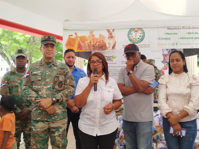 Ministerio de Defensa realiza evento agropecuario en Juan Santiago, Elías Piña
