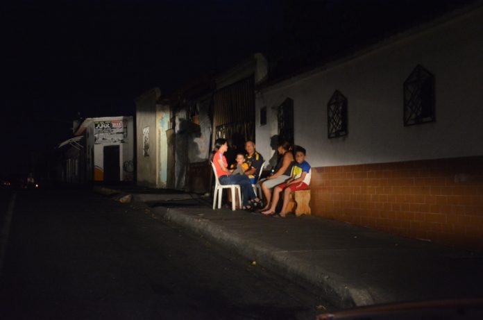 Venezuela en apagón por supuesto 