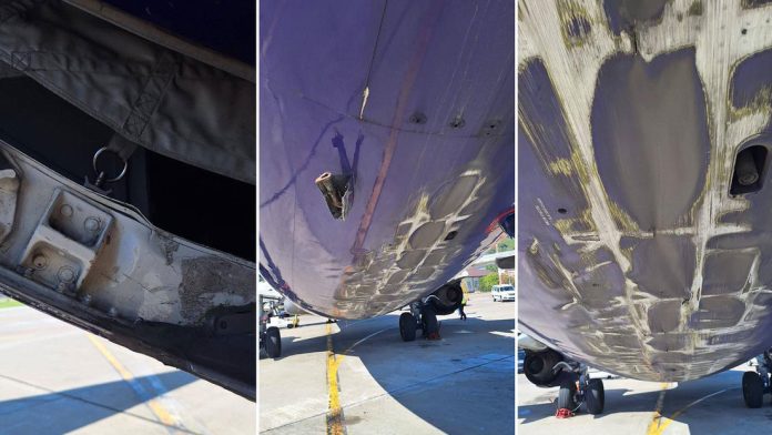 Boeing 737 con casi 200 personas a bordo sufre duro golpe de cola durante aterrizaje