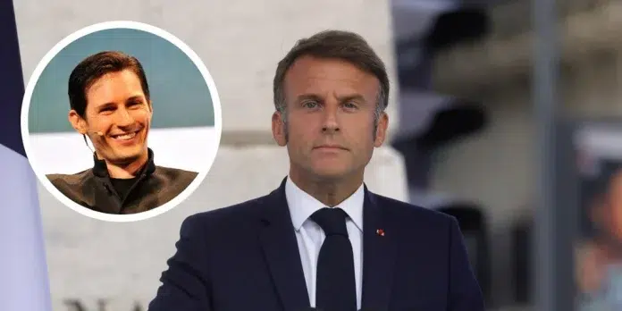 Macron asegura detención del fundador de Telegram no es 