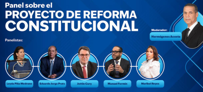 Funglode realizará panel sobre el proyecto de reforma constitucional