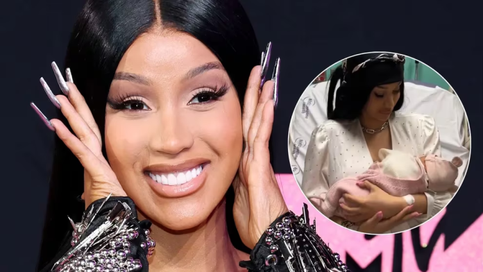 Cardi se defiende tras críticas por volver al gimnasio una semana después de dar a luz