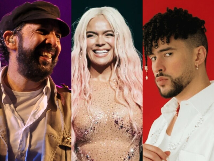 Juan Luis Guerra, Karol G y Bad Bunny encabezan la lista de nominados en los Latin Grammy