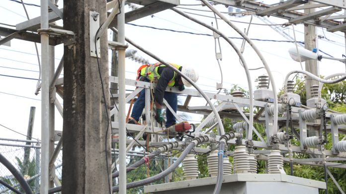deeste instaló un transformador de potencia en el sector La Caleta del municipio de Boca Chica, y construcción de un circuito eléctrico.