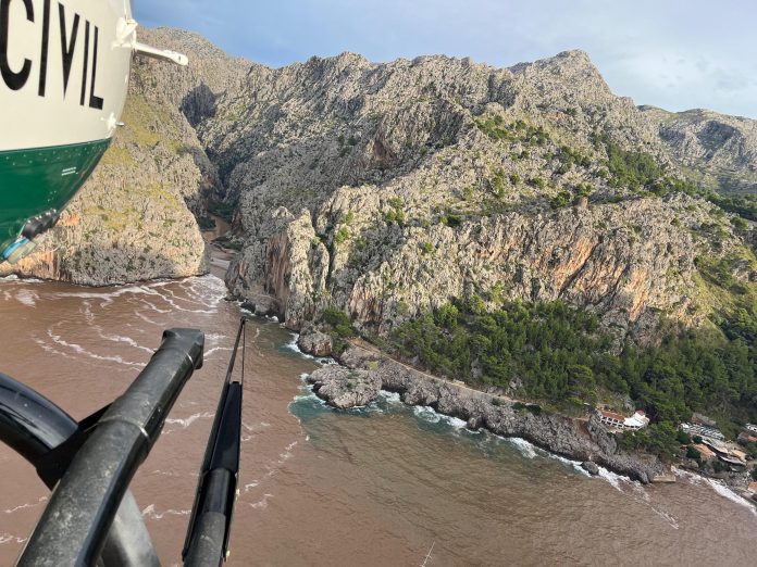 Un turista muerto y una desaparecida por lluvias en Mallorca