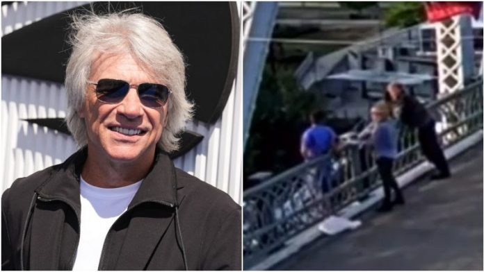 Jon Bon Jovi logra persuadir a una mujer para que no salte desde un puente en Nashvi