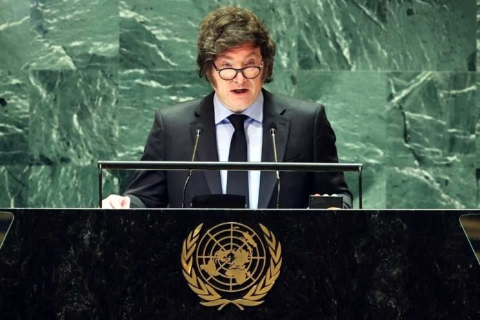 Javier Milei denuncia la 