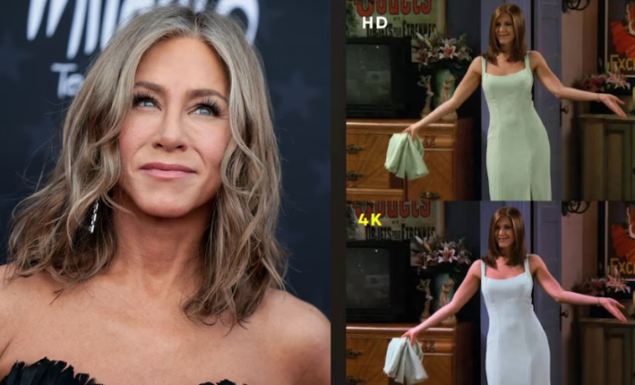Jennifer Aniston pone punto final al debate de “Friends” sobre el color de su vestido
