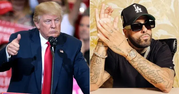 Nicky Jam retira su apoyo a Donald Trump 