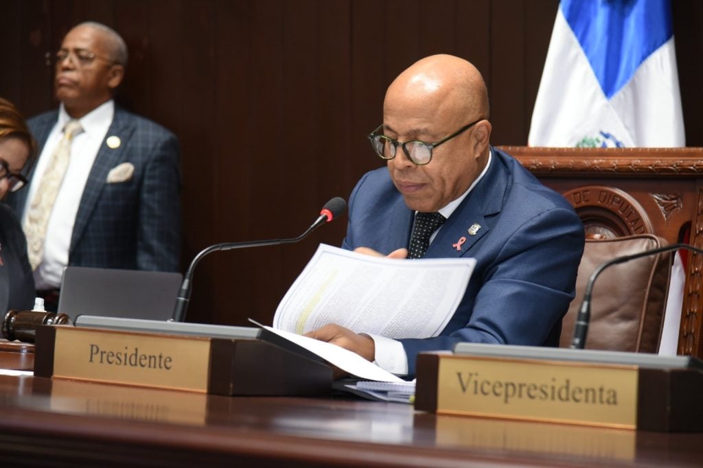 presidente de la Cámara de Diputados, Alfredo Pacheco.