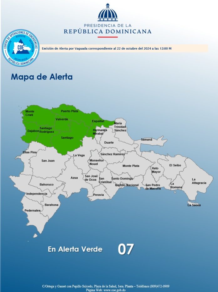 ¡Alerta verde! COE advierte ante posibles inundaciones urbanas.