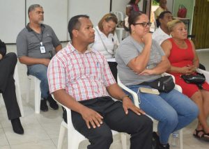 Líderes sectoriales en Villa Duarte.