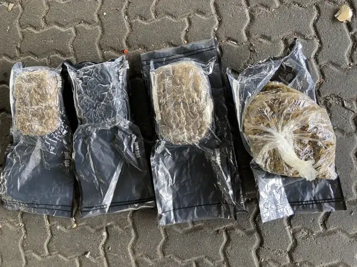 Ocupan 4 paquetes de supuesta marihuana escondida en ropa en el Puerto de Haina
