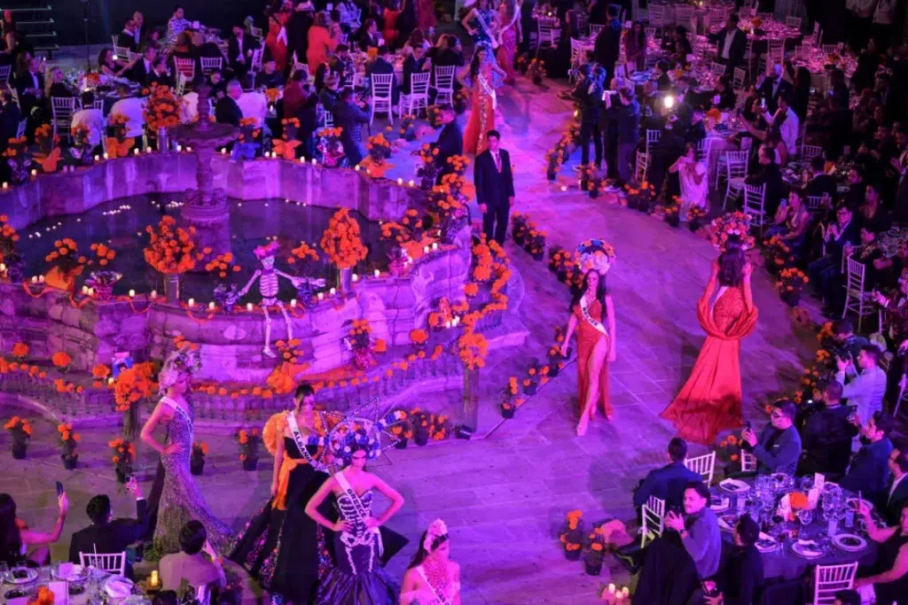 cnne 1781290 mexico miss universe day of the dead catrinas gala
