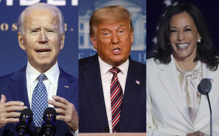 Harris y Biden llaman a Trump para felicitarle tras su histórica victoria como presidente de Estados Unidos
