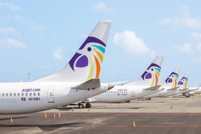 Además, Arajet representó el 80% del transporte de pasajeros entre las aerolíneas dominicanas, seguido por Sky High que transportó un 15% y Air Century, Red Air y Panorama jets que transportaron un 5%.