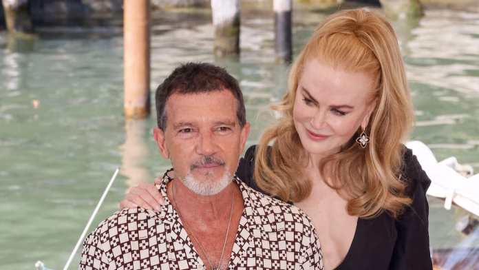 Antonio Banderas aseguró que hizo lo posible porque Nicole Kidman se sintiera “segura” mientras filmaban el thriller erótico Babygirl