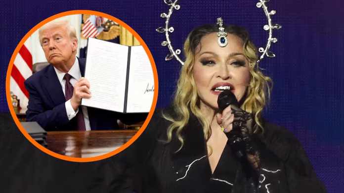 Madonna criticó a Donald Trump: “Desmantela lentamente todas las libertades por las que hemos estado luchando”