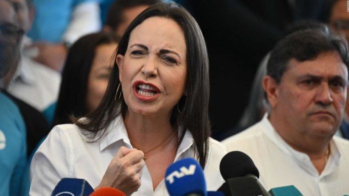 María Corina Machado llama a desobedecer convocatoria de alistamiento militar en Venezuela